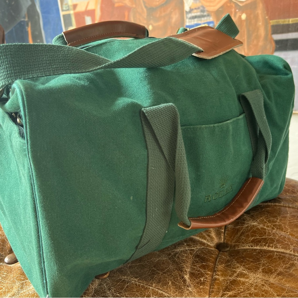 Rolex Duffel Bag original green BRAND NEW perfect condition